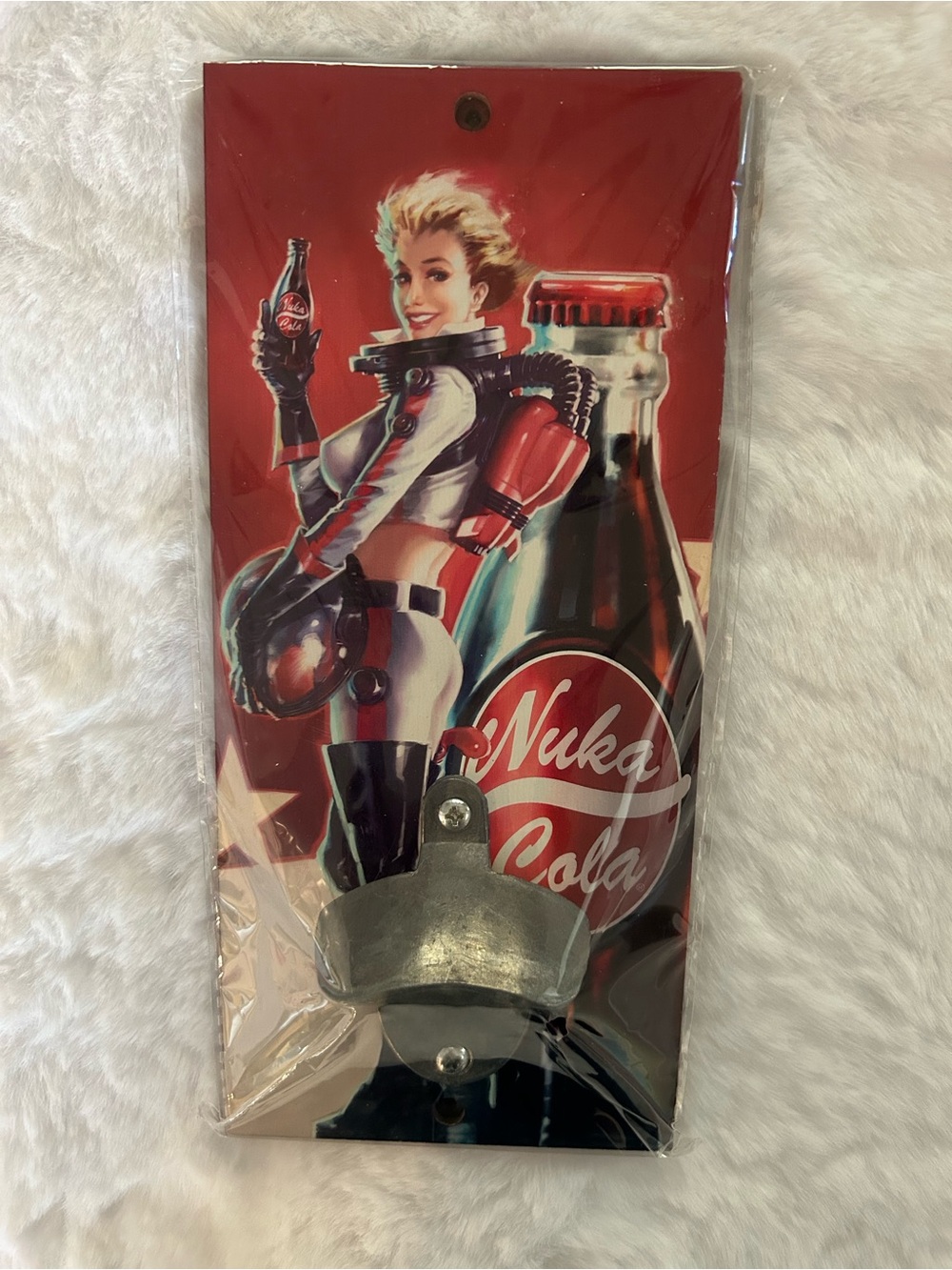 Fallout Nuka Cola Girl Retro Wall-Mounted Bottle Opener